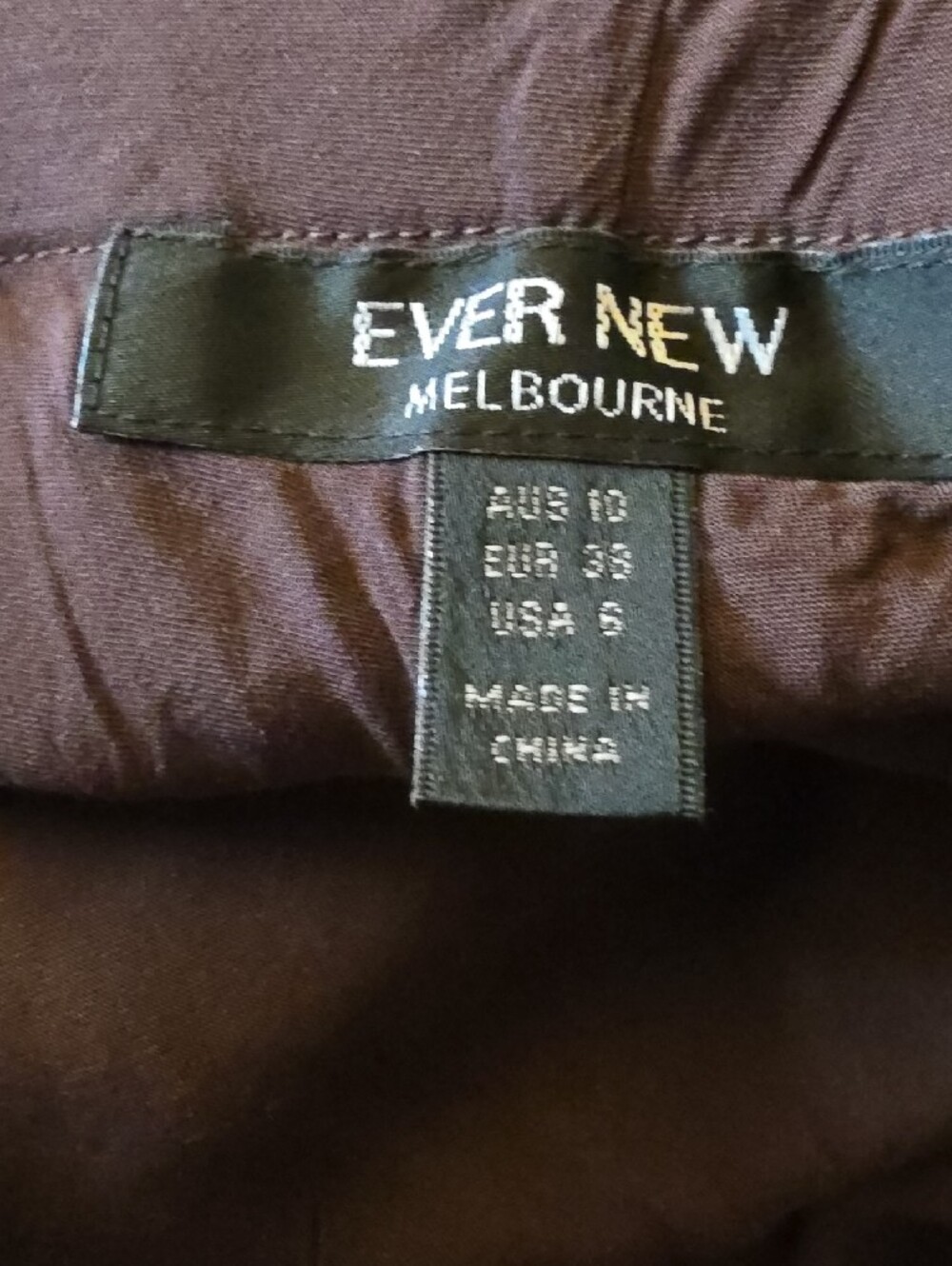 Ever New 100% Linen Dark Chocolate Brown Cross-Back Maxi Dress - Picture 11 of 11